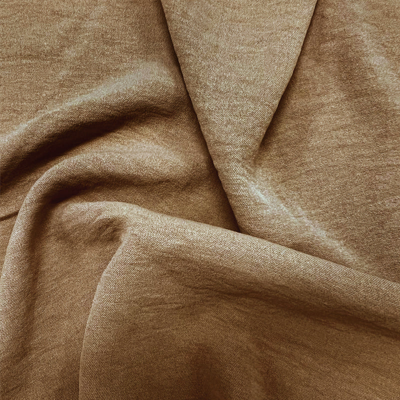 Men's Solid Color Double Pocket Cotton and Linen Long Sleeve Shirt 64413169Y